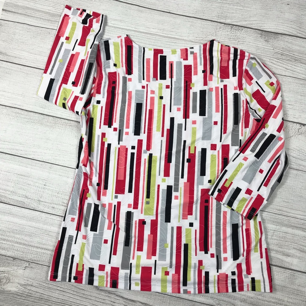 Woman’s Pullover Tunic Length Top Sz M - Picture 2 of 5